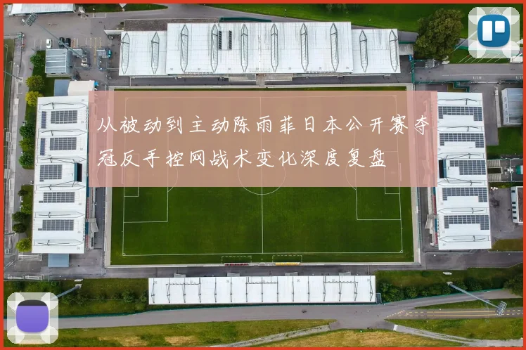 从被动到主动陈雨菲日本公开赛夺冠反手控网战术变化深度复盘